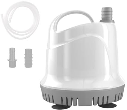 Bomba De Agua Para Fuente | Bomba Sumergible Silenciosa,Accesorios para Estanques y Jardín: Casa, Acuarios, Interior, Pozos, Lagos y Tortugas