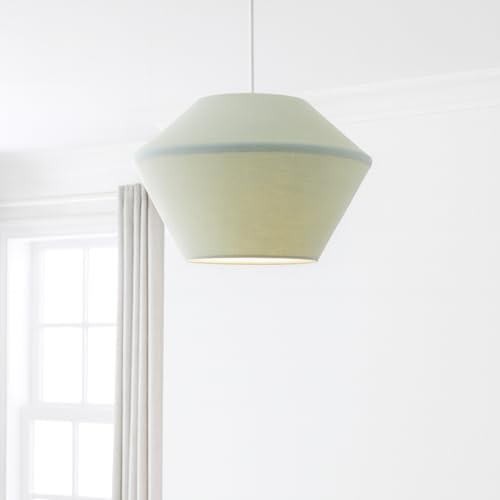 CGC Lighitng 30cm Ceiling Lampshade Indoor Pendant Table Lamp Bedside Bedroom Lounge Hallway Kitchen (Pastel Green Spherical)