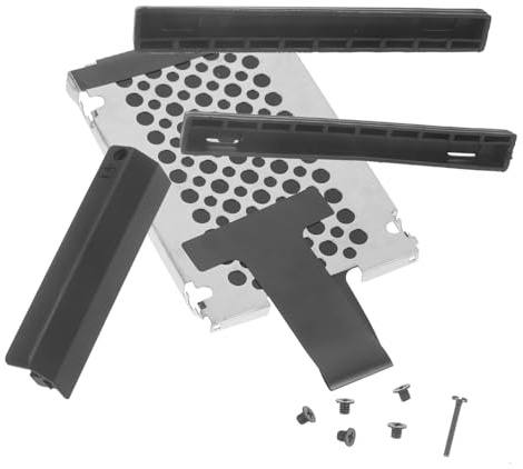 Kisangel Adapter Montagerahmen für Interne Festplatte 7Mm-9,5Mm Kompatibel mit T420/T420I mit Gummischienen Festplattenabdeckung und Befestigungsschrauben