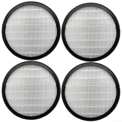 Paquete de 24 filtros de repuesto para filtración eficaz de aire H13, compatible con, elimina el polvo y el humo (paquete de 4)