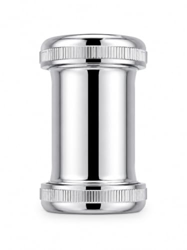 Rallonge de siphon DN 32, 1¼ - Entretoise de siphon 32 mm, chromé - Rallonge de tuyau submersible pour lavabo et lavabo - avec 2 écrous de raccord et 2 joints