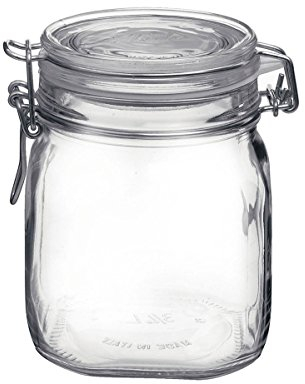 STI Vaso Fido Ermetico 750ml BORMIOLI in Vetro per conservazione Alimenti