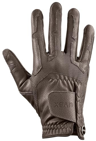 uvex ventraxion - flexibel ridhandske för dam och herr - hållbar - optimal ventilation - brown - 6-7