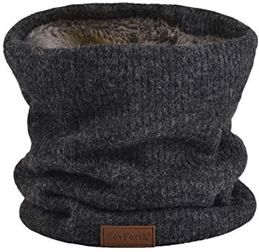 NovForth Winter Halsschlauch Herren Ski, Halswärmer Halstuch Männer Gesichtsschal Damen, Fleece Schal Schlauchtuch für Herren Gamaschenmaske, Winddichte Kreisschlaufenschals