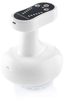 InnovaGoods® Masajeador Anticelulítico por Succión y Calor, Recargable, Ergonómico, Intensidad Regulable, Ideal para Piernas, Glúteos, Cintura, Abdomen y Brazos, Incluye Filtros de Repuesto