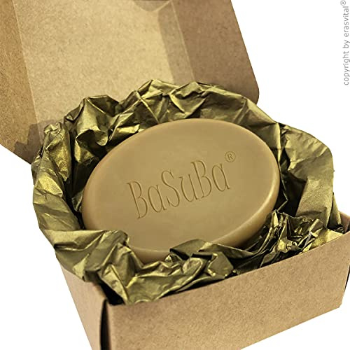 BaSuBa - Jabón para el Pelo (60 g, Vegano, Delicado con la Piel)