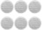 Carkio Panni di ricambio per scopa a vapore compatibili con Shark S7000AMZ S7001 S6002EU, Steam & Scrub All-in-One Scrubbing Mop (6 pezzi)