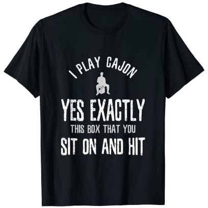 Cajon Drummer T-Shirt