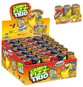 Bonbons candy fizz' trio boîte BRABO - 24 pièces