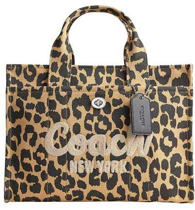 COACH Cargo-Tragetasche für Damen, Leopard, Einheitsgröße