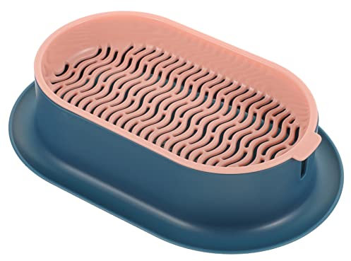 BESPORTBLE Katzengras Anbaukasten Hydroponisches Pflanzen Katzenminze Platzsparend Aus Robustem Einfache Anwendung Doppellagiges Design Für Müheloses Gießen