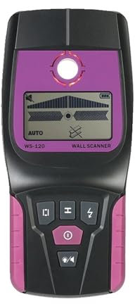 Scanner Da Parete Portatile Metallo Ferroso Rame Legno Cavo CA Filo Vivo Rilevatore Di Tubi D'acqua In PVC Finder Parete LCD