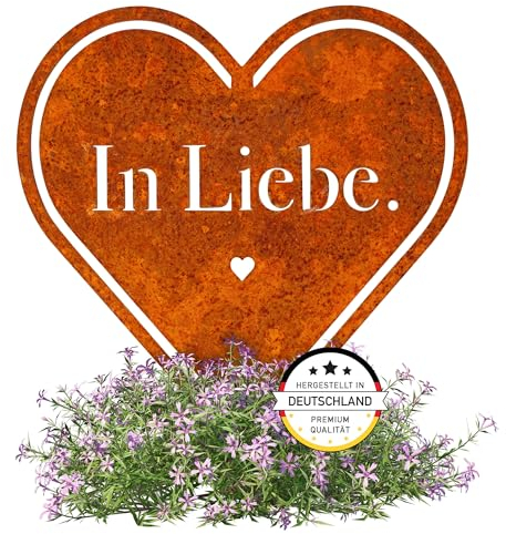 Decorazione tombale a cuore EXTRAVAGANT®