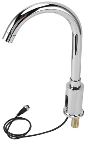 Grifo automático con sensor infrarrojo único de agua fría electrónica sin contacto para baño cocina