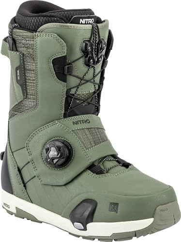 Nitro Profile Step On TLS - Botas de snowboard para hombre, color sombra, talla 9