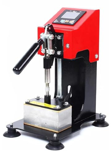 Máquina de Prensado En Caliente de Colofonia de 600 W, Máquina de Prensado en Caliente Manual de 6 x 12 cm, Máquina De Extracción de Aceite de Colofonia De Alta Presión,Red