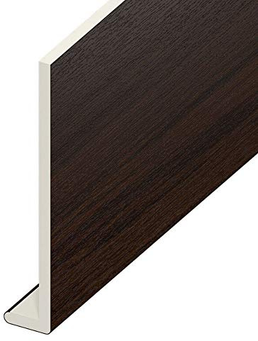 uPVC Fascia Boards Cover Capping Board Rosewood - Window Sill Cover Board - 2.5m (8ft) Length (175mm Wide)