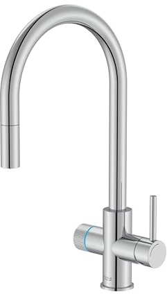 Roca Aquafy A5A8D3GC00 Grifo con Filtro de Agua – Protege a tu familia con agua limpia sin botellas – Sistema de filtración para cocina, mejor sabor y menos impurezas