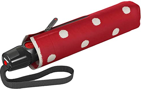 Knirps Taschenschirm T.200 Duomatic Dot Art - red