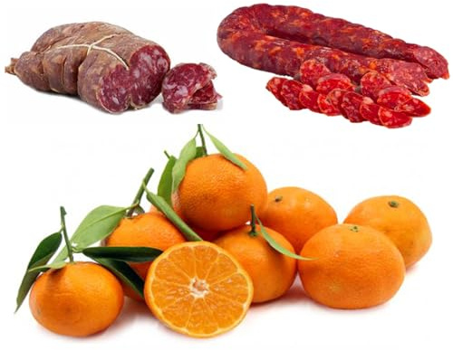 Agrumi BoxMix Kg.14 di CLEMENTINE + SALSICCIA e SOPPRESSATA DOLCE Calabrese di Corigliano-Rossano