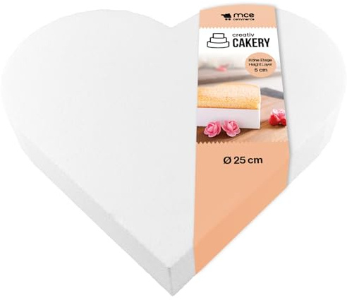 MCE-Commerce A39957325 - Disco in polistirolo, 25 cm, colore: Bianco