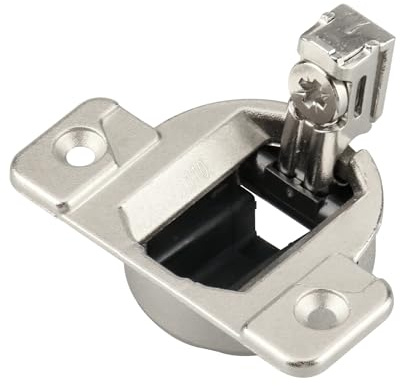 Holdly Lot de 8 charnières de porte d'armoire Blum à visser à 110 degrés pour remplacer les charnières d'armoire Blum d'origine (plaque de montage non incluse)