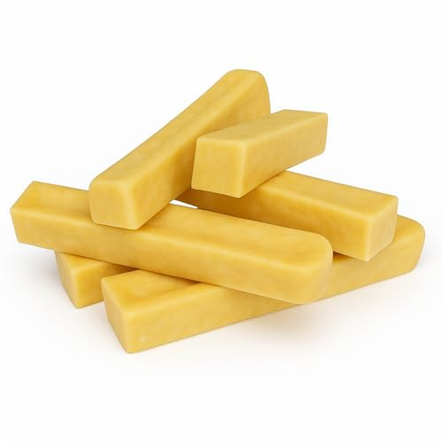 Alp Chews Hartkäse für Hunde – Extra Kleine 6 Stück – Natürlicher Kauknochen – Kaukäse zur Zahnpflege & Langen Kaudauer