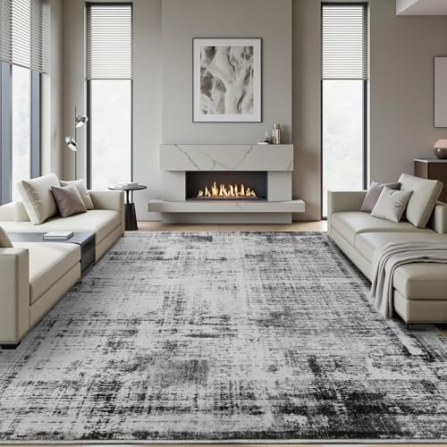 Sour Lemon Rugs Living Room 200x300, Large Machine Washable Area Rug, Non Slip Vintage Retro Rug for Bedroom, Soft Thin Abstract Rug Foldable Carpet Rugs Living Room Home Office Decor