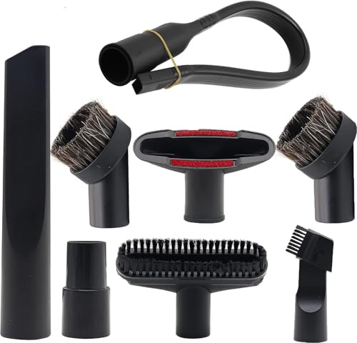 Staubsauger Aufsätze Staubsaugerdüse Staubsauger Aufsatz für Sauger mit 32mm oder 35mm Durchmesser Staubsaugeradapter 62cmSchlauchadapter Werkstattstaubsauger Universal Vakuum Aufsätze Reinigungs-Set