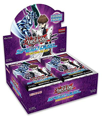 YU-GI-OH! KONAFTD Speed Duel-Attack aus der Deep Booster Displaybox mit 36 Paketen