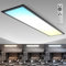 B.K.Licht Pannello LED, lunga 1m, Dimmerabile, Luce calda, neutra, fredda CCT, Telecomando incluso, 24W, 2.200Lm, timer, Luce notturna, 1000x250x65 mm