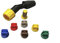 Knapsack Sprayer Spraying Nozzle Set, Set of 6 Fan Nozzles,1 Filter, 1 Elbow Fitting for 10mm Knapsack Lance