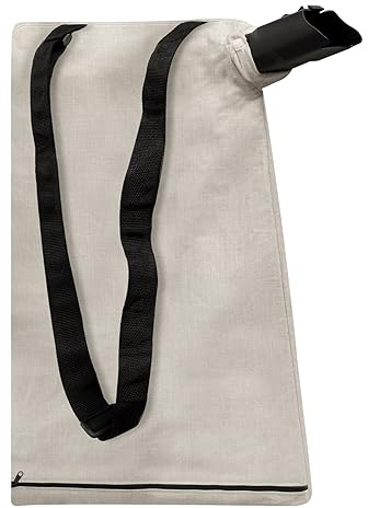 127-7040 - Bolsa de aspiradora para soplador de hojas compatible con Toro 51574 51592 51593 51602 51609 51581 51558 51619 - Bolsa de aspiradora con cremallera inferior de metal reemplaza a 137-2336