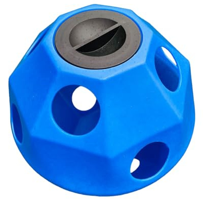 Dark Blue - Hay Ball with 75mm feed holes (Free Delivery)