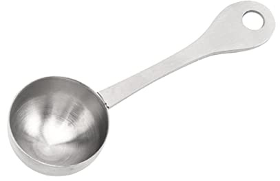LABRIMP 4pcs Espresso Spoons Measuring Spoon Stainless Steel Multi-Purpose for Tea Sugar Milk Baking Long Handle and Hanging