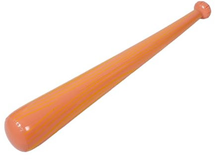 Toyvian Aufblasbarer Baseballschläger Für Kinder PVC 100cm Holzmaserung Softball Partyspielzeug Für Karneval Pool Und Sportevents