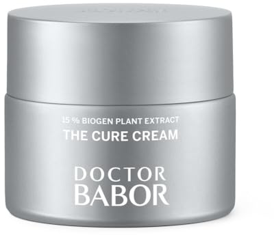 Doctor Babor regenerering – The Cure Cream | Revitaliserande ansiktsvård med 15% BIOGEN PLANT-extrakt | Antiinflammatorisk och antioxidant | Ansikte, hals och dekolletage, 50 ml