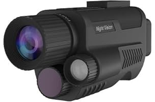 Dispositivo de visión nocturna infrarroja de un solo tubo Z9001 con retroiluminación de alta definición de 40 MP, luz de relleno de teclas y diadema