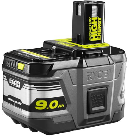 Ryobi RB18L90 Batteria 18V 9.0 Ah Lithium HIGH ENERGY