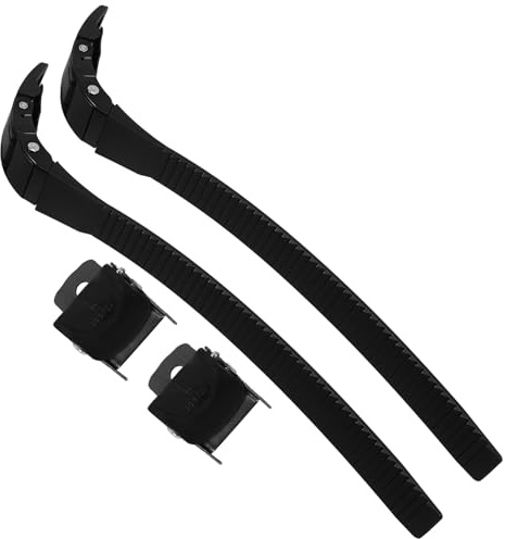 WINOMO 2 Sets Ersatzrollen Inline Skate Strap Energie-Riemen mit Schrauben Muttern Schnallen Zubehör für Herren Damen Kinder