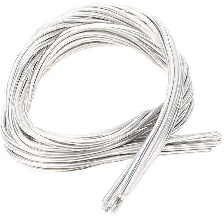 10pcs Silver Soldering Wire Aluminum Welding Rods Solder Kit, Silver Bearing Solder Low Temperature Soldering Easy Melt Flux Cored Wire