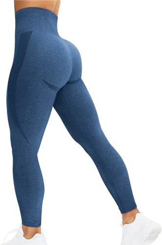 corcoar Sport Leggings Damen Hoch Taille Seamless Blickdicht Leggings | Booty Lifting, Po Push Up, Gym, Yoga, Sporthose