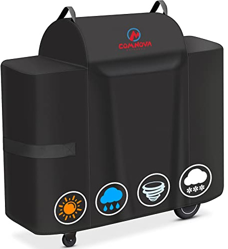Comnova Grillabdeckung für Traeger Ironwood 650-600D Holzpellet Smoker Abdeckung für Traeger Wasserdicht & Heavy Duty, Premium Pellet BBQ Cover Zubehör für Traeger Ironwood 650 Grills