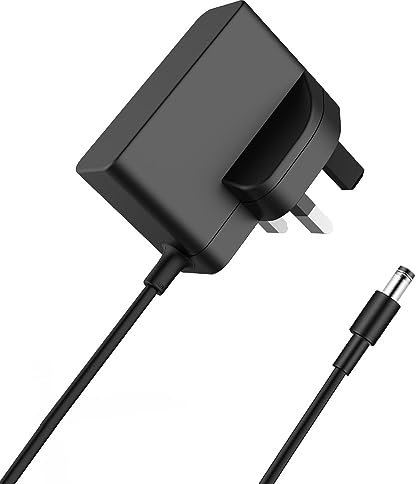 9V DC Power Supply Cable Compatible with RockJam Keyboard Piano Guitar Music Pedal Board RJ-661, RJ-761, RJ-654, Reebok Exercise Bike GB50, GB40s DC 9V Power Adapter