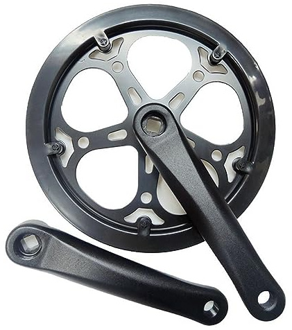 Einzel-Kettenblatt-Fahrrad-Kurbelarm-Set, 48T, 40T, 52T, 170 mm, Kurbelgarnitur, quadratischer Kegel für City-Klapprad