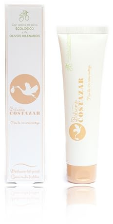 Bálsamo Costazar Costazar Baby-Windelcreme mit Bio-Olivenöl, beugt Hautreizungen vor, vegan, Apotheke, 100 Jahre Geschichte, Zuckerrohr, natürliche Erholung der Haut (100 ml)