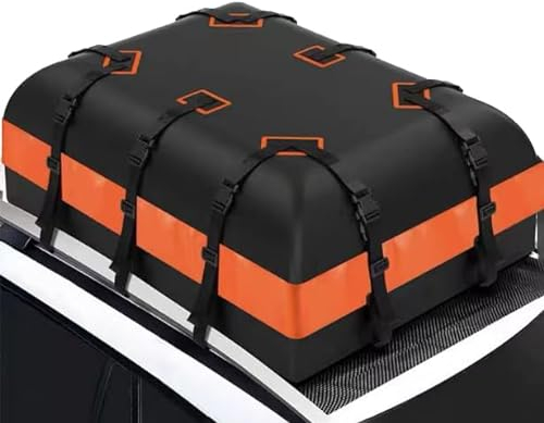 BLAFT Auto Dachtasche für Seat MII Ibiza Leon Arona Ateca Tarraco Alhambra, 17 Kubikfuß/500L, 500D wasserdichte Haltbarer Dachkoffer Gepäckbox Dachgepäckträger Dachgepäckträgertasche