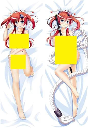 JNLIFT Anime Kissenbezug für Genshin Impact,Anpassung Hochwertiges Full-Body Umarmungskissen Bezug,Beidseitiger Hochauflösender Seitenschläferkissen Bezug,2wt(2waytricot)-150x50cm