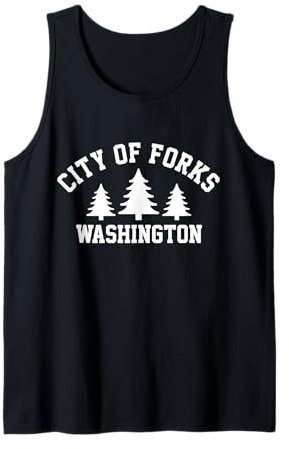 City of Forks Washington Tank Top