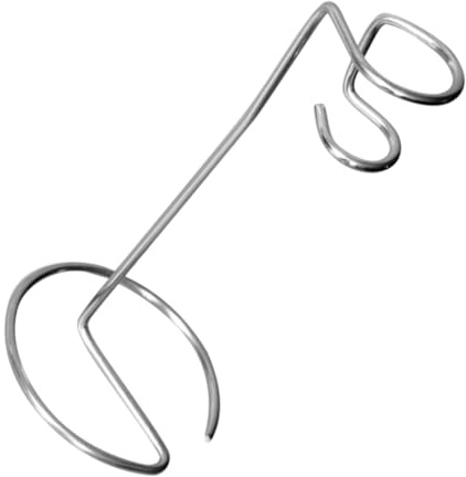 UKCOCO Soporte de Acero Inoxidable para Batidora de Leche y Huevos Soporte Estable Antideslizante para Espumador y Batidor Eléctrico Accesorio Multifuncional para Cocina